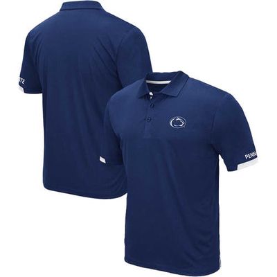 Men's Colosseum Navy Penn State Nittany Lions Big & Tall Santry Polo