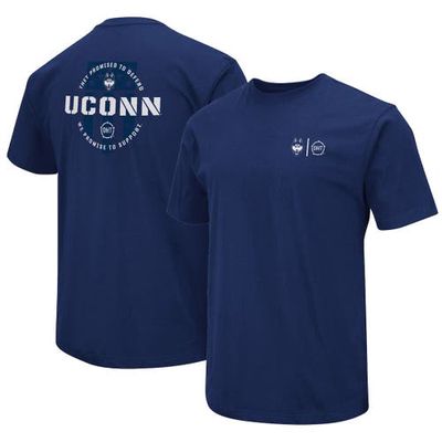 Men's Colosseum Navy UConn Huskies OHT Military Appreciation T-Shirt