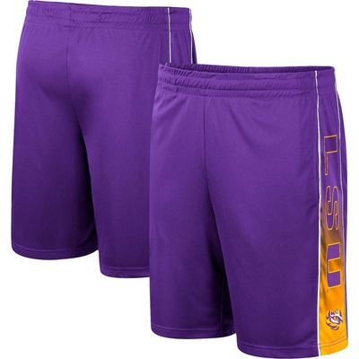 Men's Colosseum Purple LSU Tigers Lazarus Shorts