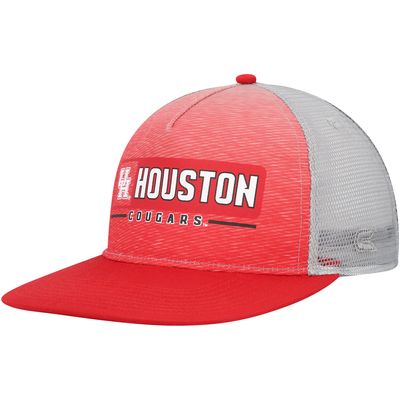 Men's Colosseum Red/Gray Houston Cougars Snapback Hat