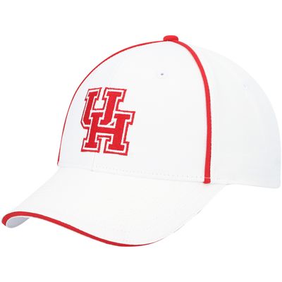 Men's Colosseum White Houston Cougars Take Your Time Snapback Hat