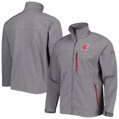Men's Columbia Gray Washington State Cougars Ascender II Full-Zip Jacket