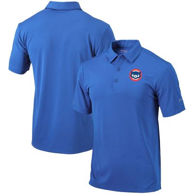 Men's Columbia Royal Chicago Cubs Cooperstown Collection Drive Polo