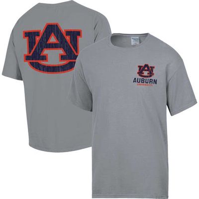 Men's Comfort Wash Graphite Auburn Tigers Vintage Logo T-Shirt