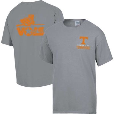 Men's Comfort Wash Graphite Tennessee Volunteers Vintage Logo T-Shirt