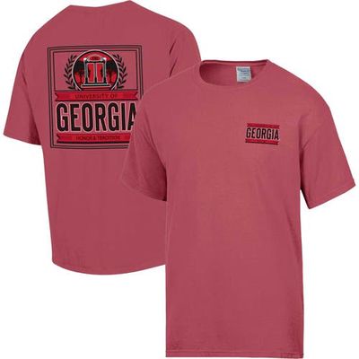 Men's Comfort Wash Red Georgia Bulldogs Local T-Shirt