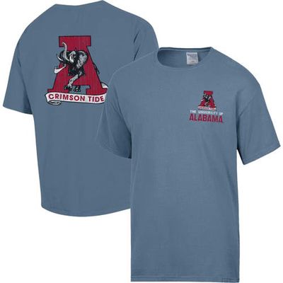 Men's Comfort Wash Steel Alabama Crimson Tide Vintage Logo T-Shirt