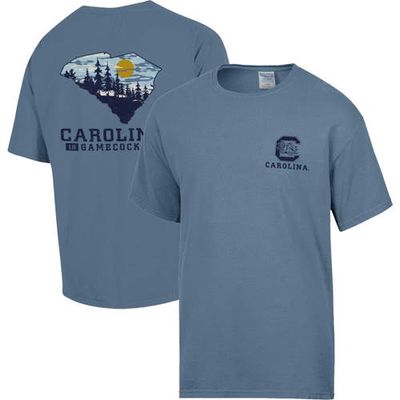 Men's Comfort Wash Steel South Carolina Gamecocks Landscape T-Shirt