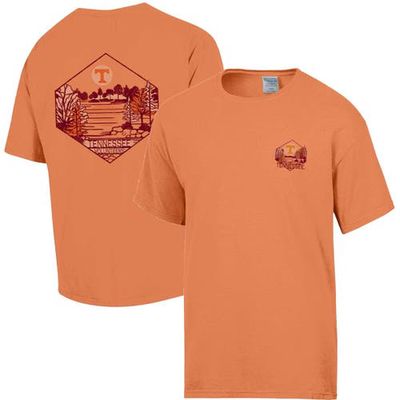 Men's Comfort Wash Tennessee Orange Tennessee Volunteers Landscape Sketch T-Shirt