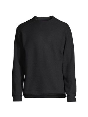 Men's Comfort Zone Cashmere Sweatshirt - Navy Blue - Size Small