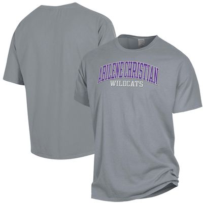 Men's ComfortWash Gray Abilene Christian University Wildcats Garment Dyed T-Shirt