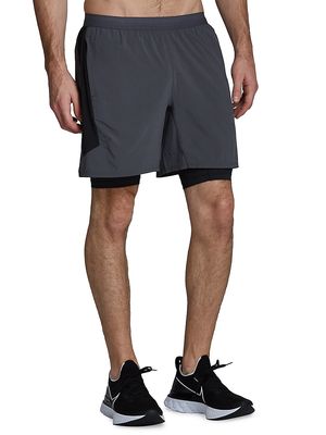 Men's Command Shorts - Charcoal - Size Medium - Charcoal - Size Medium