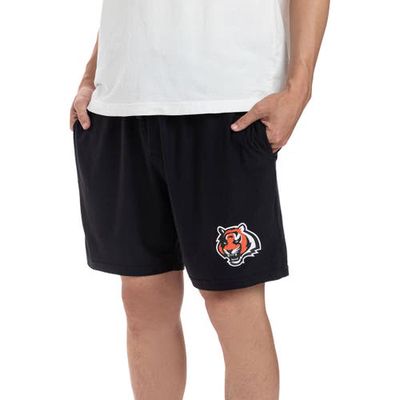 Men's Concepts Sport Black Cincinnati Bengals Gauge Jam Two-Pack Shorts Set