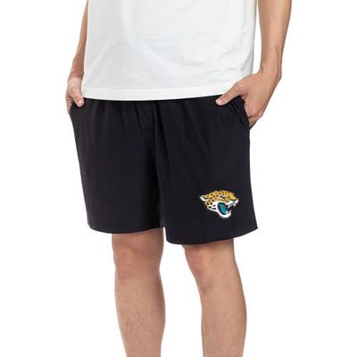 Men's Concepts Sport Black Jacksonville Jaguars Gauge Jam Two-Pack Shorts Set