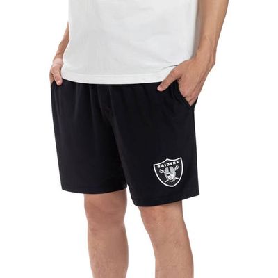 Men's Concepts Sport Black Las Vegas Raiders Gauge Jam Two-Pack Shorts Set