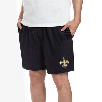 Men's Concepts Sport Black New Orleans Saints Gauge Jam Two-Pack Shorts Set