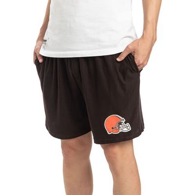 Men's Concepts Sport Brown Cleveland Browns Gauge Jam Two-Pack Shorts Set