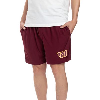 Men's Concepts Sport Burgundy Washington Commanders Gauge Jam Two-Pack Shorts Set