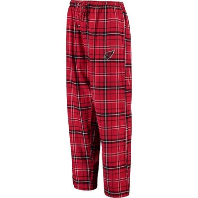 Men's Concepts Sport Cardinal Arizona Cardinals Ultimate Plaid Flannel Pajama Pants
