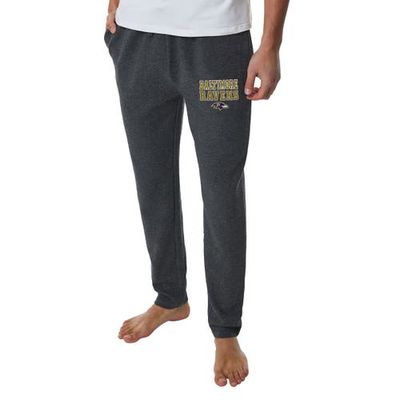 Men's Concepts Sport Charcoal Baltimore Ravens Resonance Tapered Lounge Pants