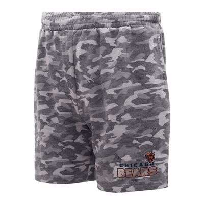 Men's Concepts Sport Charcoal Chicago Bears Biscayne Camo Shorts