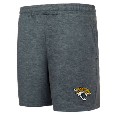 Men's Concepts Sport Charcoal Jacksonville Jaguars Powerplay Fleece Shorts
