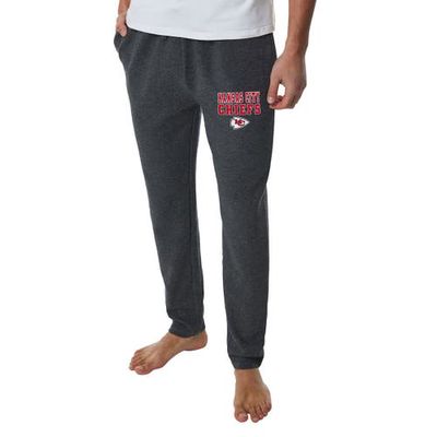 Men's Concepts Sport Charcoal Kansas City Chiefs Resonance Tapered Lounge Pants