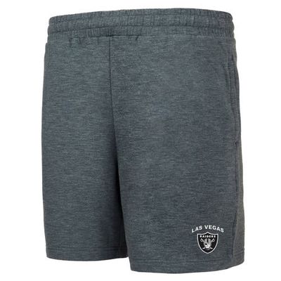 Men's Concepts Sport Charcoal Las Vegas Raiders Powerplay Fleece Shorts
