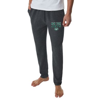 Men's Concepts Sport Charcoal New York Jets Resonance Tapered Lounge Pants