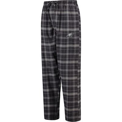 Men's Concepts Sport Charcoal Philadelphia Eagles Ultimate Plaid Flannel Pajama Pants