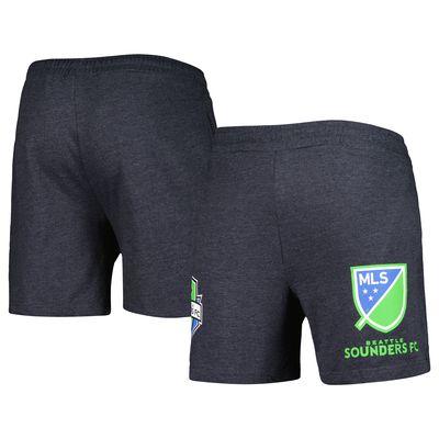 Men's Concepts Sport Charcoal Seattle Sounders FC Multi-Logo Shorts