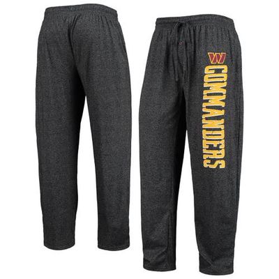Men's Concepts Sport Charcoal Washington Commanders Quest Knit Lounge Pajama Pants
