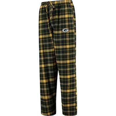 Men's Concepts Sport Green Green Bay Packers Ultimate Plaid Flannel Pajama Pants