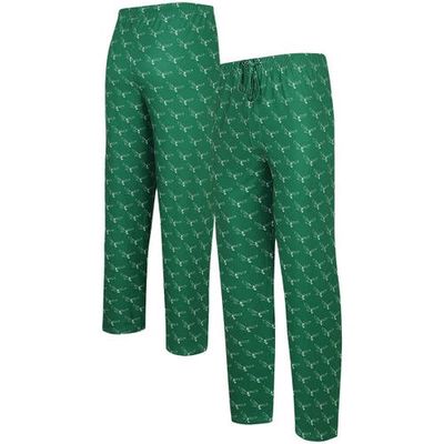 Men's Concepts Sport Kelly Green Philadelphia Eagles Gauge Throwback Allover Print Knit Pants