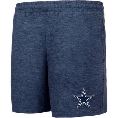 Men's Concepts Sport Navy Dallas Cowboys Powerplay Fleece Shorts
