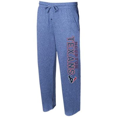 Men's Concepts Sport Navy Houston Texans Quest Knit Lounge Pajama Pants