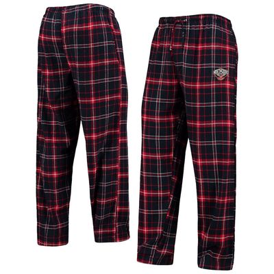 Men's Concepts Sport Navy/Red New Orleans Pelicans Ultimate Plaid Flannel Pajama Pants