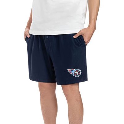 Men's Concepts Sport Navy Tennessee Titans Gauge Jam Two-Pack Shorts Set