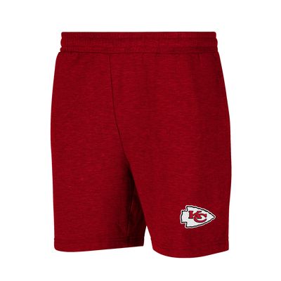 Men's Concepts Sport Red Kansas City Chiefs Powerplay Tri-Blend Fleece Shorts