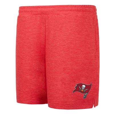 Men's Concepts Sport Red Tampa Bay Buccaneers Powerplay Fleece Shorts
