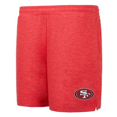 Men's Concepts Sport Scarlet San Francisco 49ers Powerplay Fleece Shorts in Red
