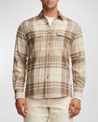 Men's Cooper Plaid Button-Down Shirt