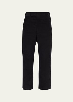 Men's Corduroy Straight-Leg Pants