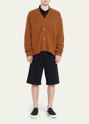 Men's Cosme Milano Stitch Cashmere Shorts