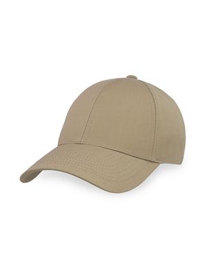 Men's Cotton Baseball Cap - Sand Beige Cotton - Size XL