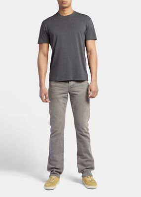 Men's Cotton-Blend Crewneck T-Shirt