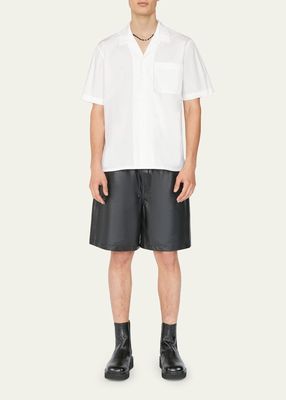 Men's Cotton Camp Shirt