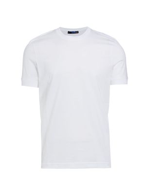 Men's Cotton Crewneck T-Shirt - White - Size Small