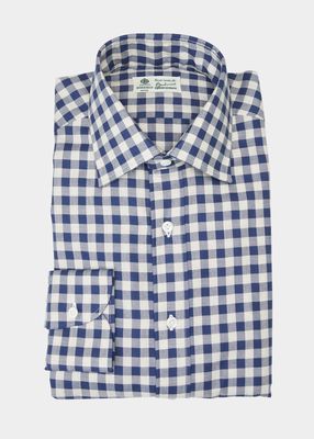 Men's Cotton Flannel Dress Shirt