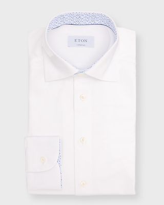 Men's Cotton Four-Way Stretch Dress Shirt
